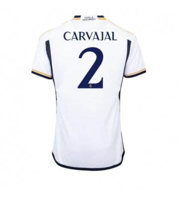Real Madrid Daniel Carvajal #2 Koszulka Podstawowych 2023-24 Krótki Rękaw